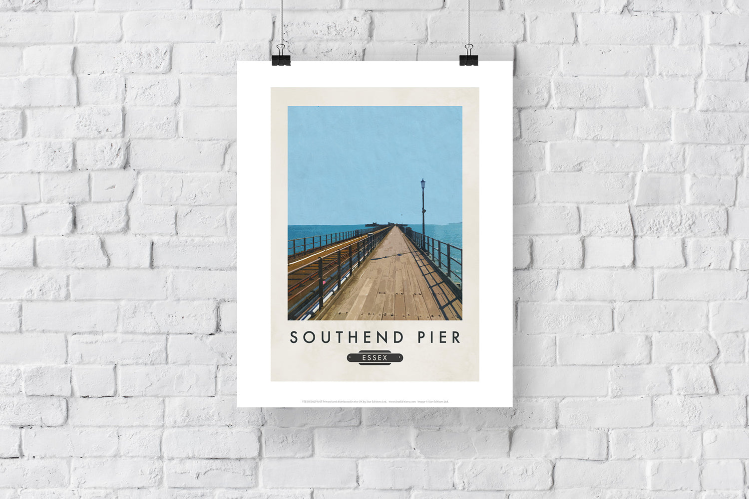 Southend Pier, Essex - Art Print