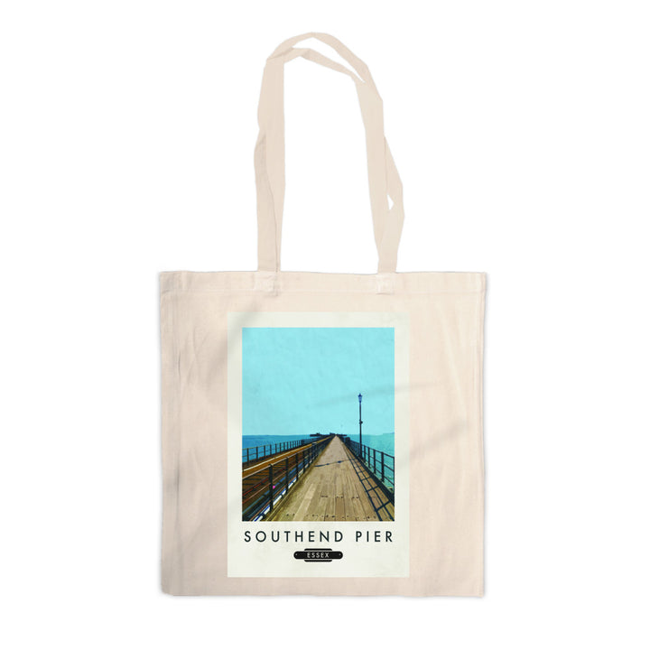 Southend Pier, Essex Canvas Tote Bag