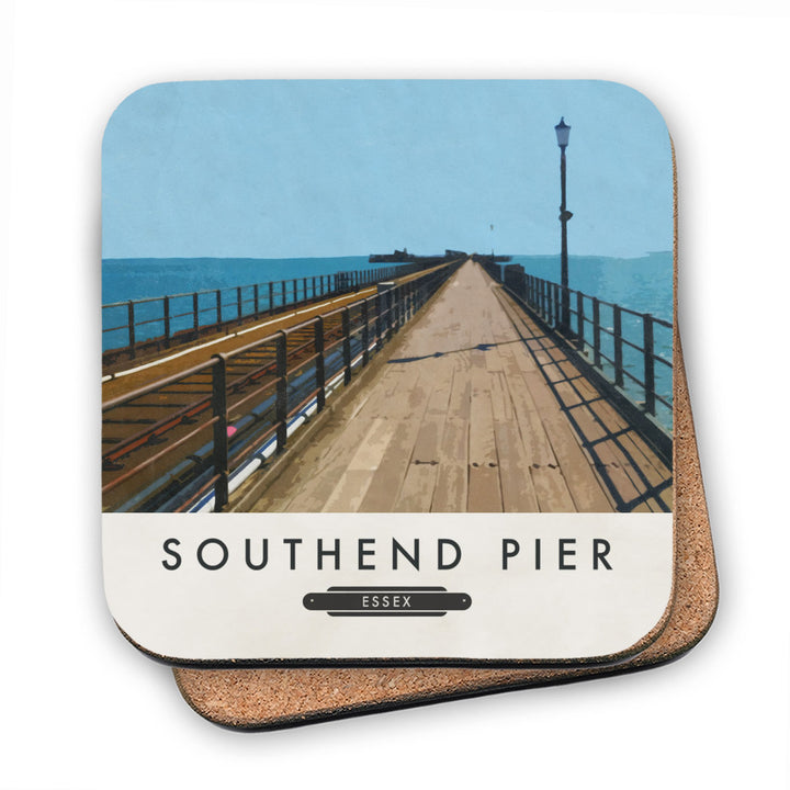 Southend Pier, Essex MDF Coaster