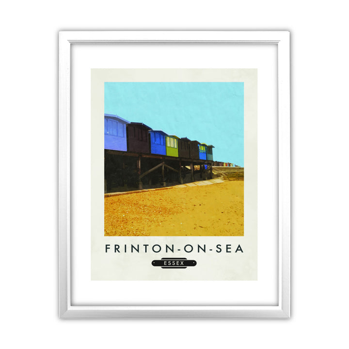Frinton On Sea, Essex 11x14 Framed Print (White)