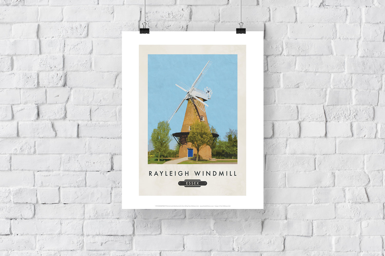 Rayleigh Windmill, Essex - Art Print