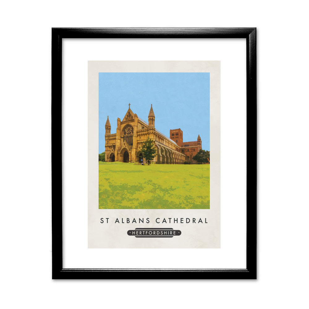St Albans Cathedral, Hertfordshire - Art Print