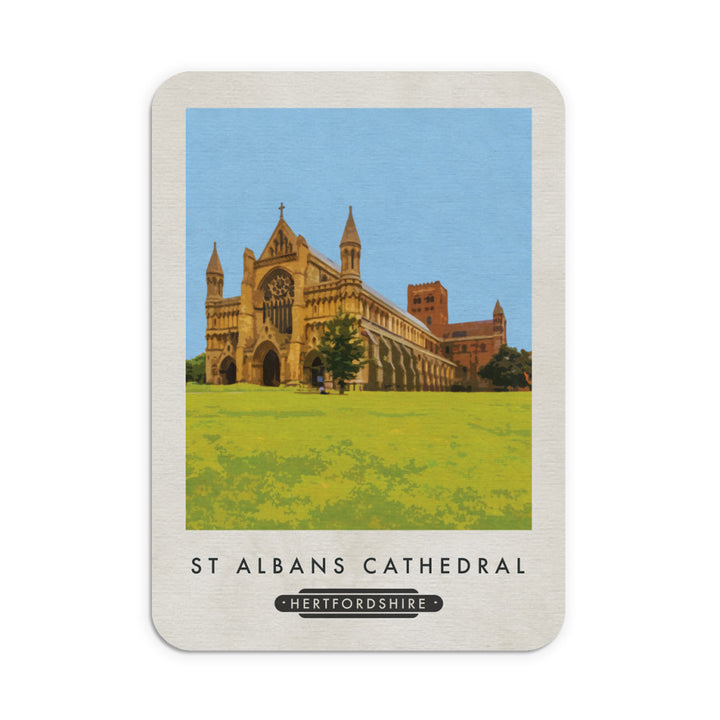 St Albans Cathedral, Hertfordshire Mouse Mat