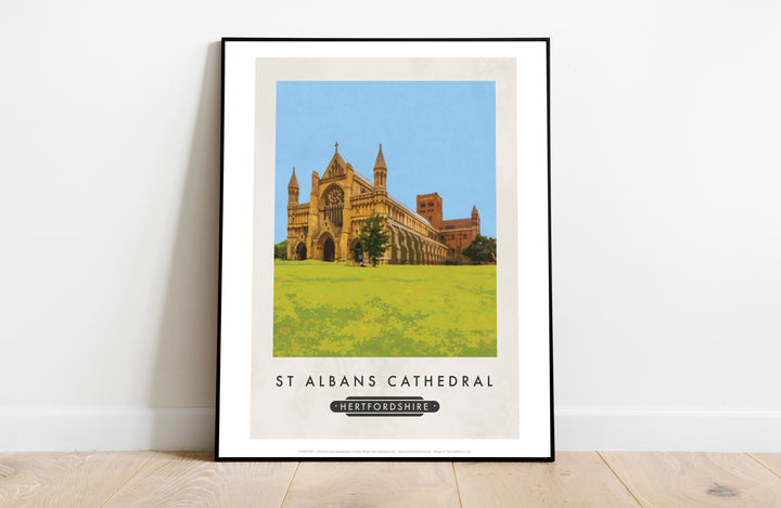 St Albans Cathedral, Hertfordshire - Art Print