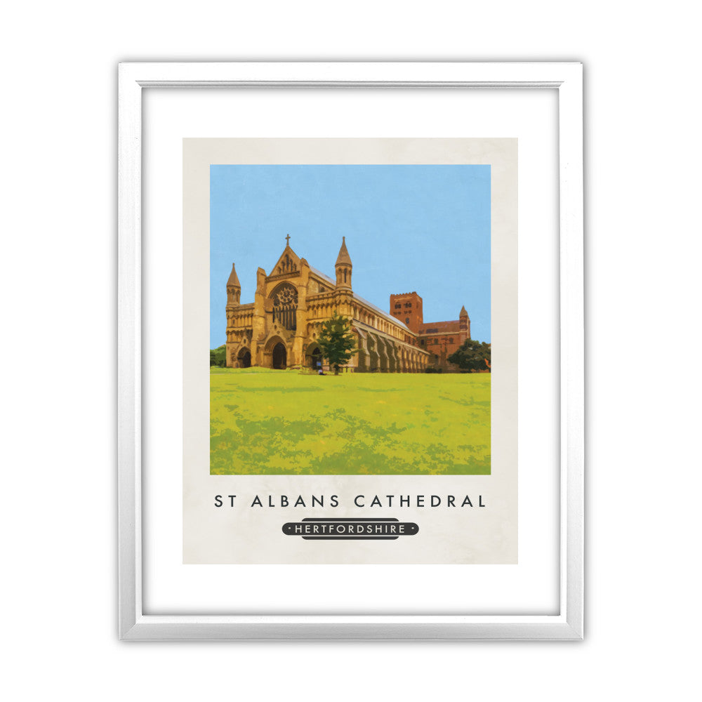 St Albans Cathedral, Hertfordshire - Art Print