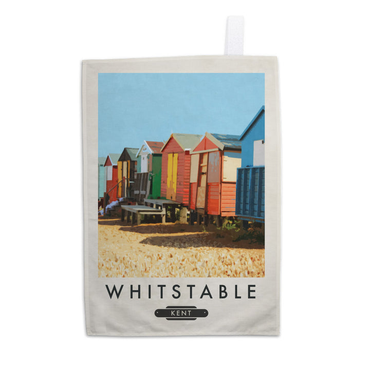 Whitstable, Kent Tea Towel