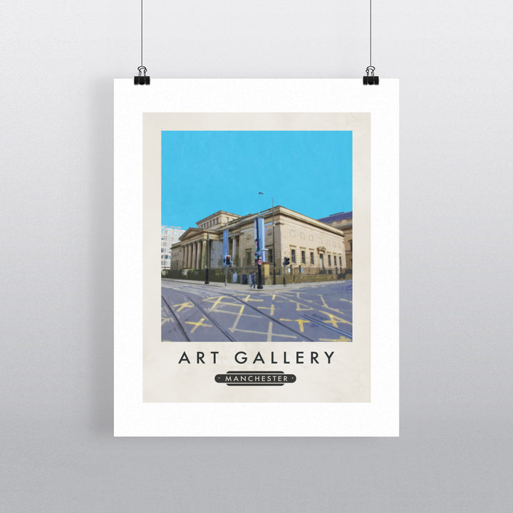 Manchester Art Gallery 90x120cm Fine Art Print