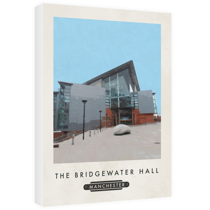 The Bridgewater Hall, Manchester 60cm x 80cm Canvas
