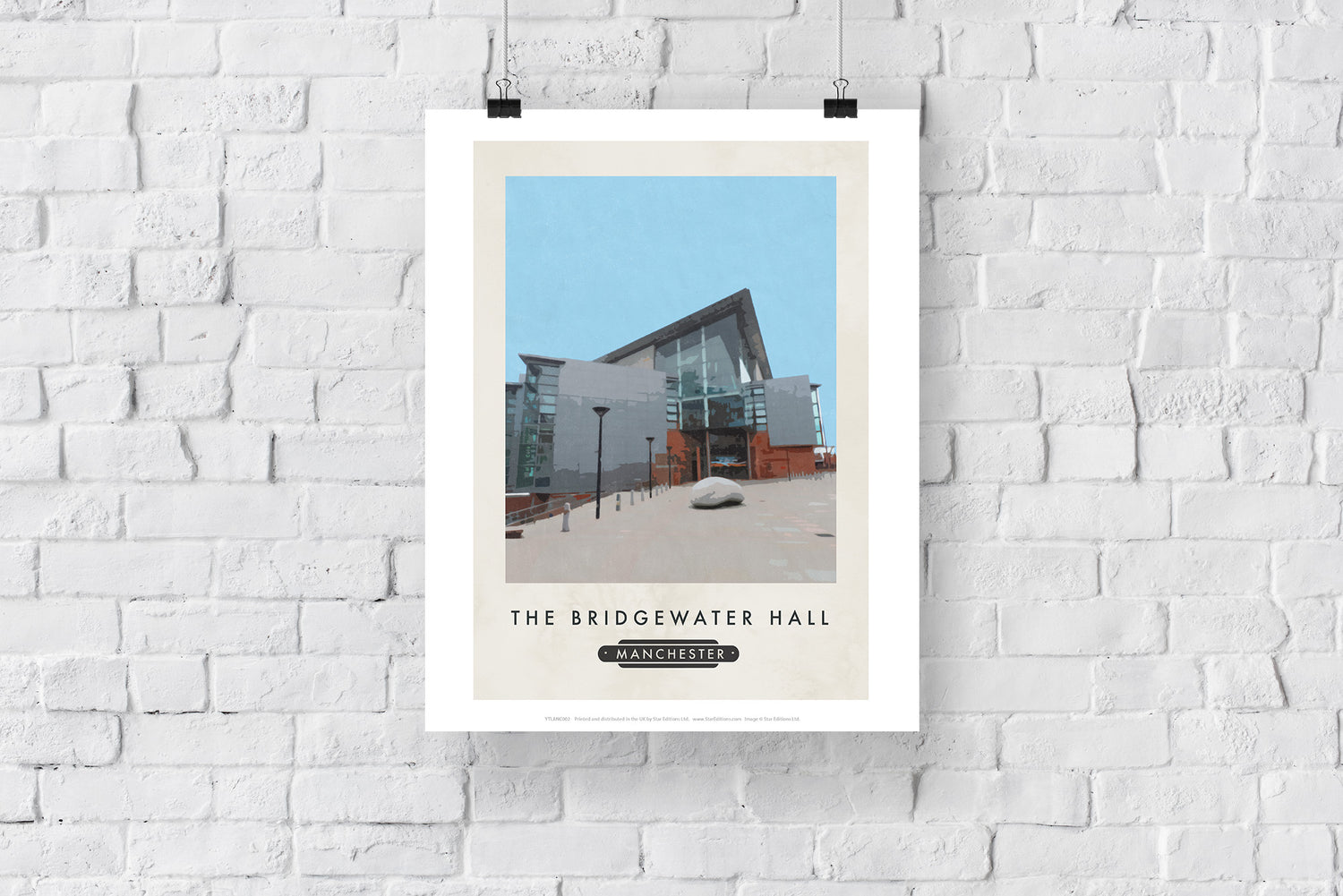 The Bridgewater Hall, Manchester - Art Print