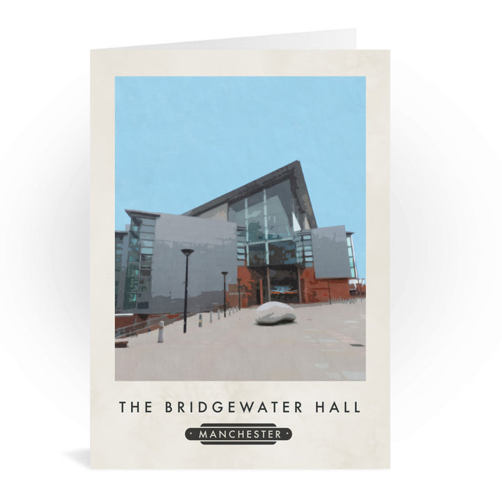 The Bridgewater Hall, Manchester Greeting Card 7x5