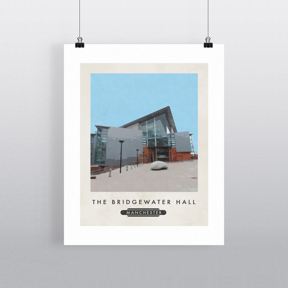 The Bridgewater Hall, Manchester - Art Print