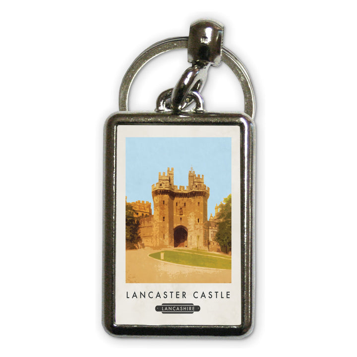 Lancaster Castle Metal Keyring