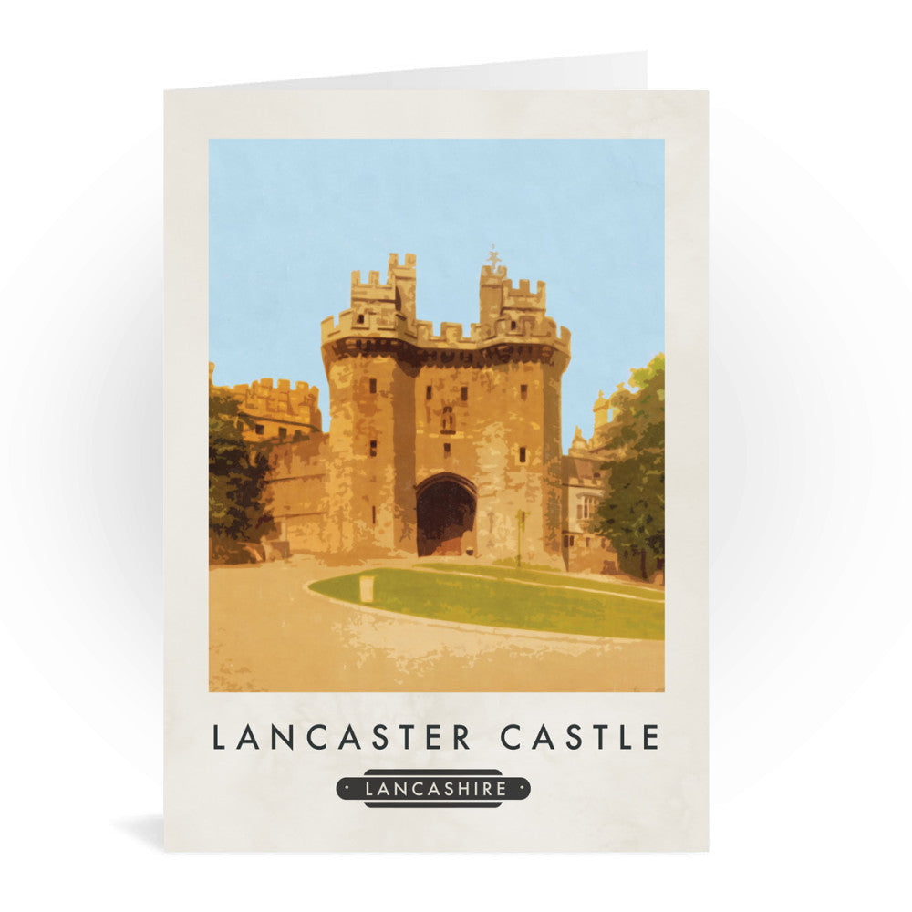 Lancaster Castle Greeting Card 7x5