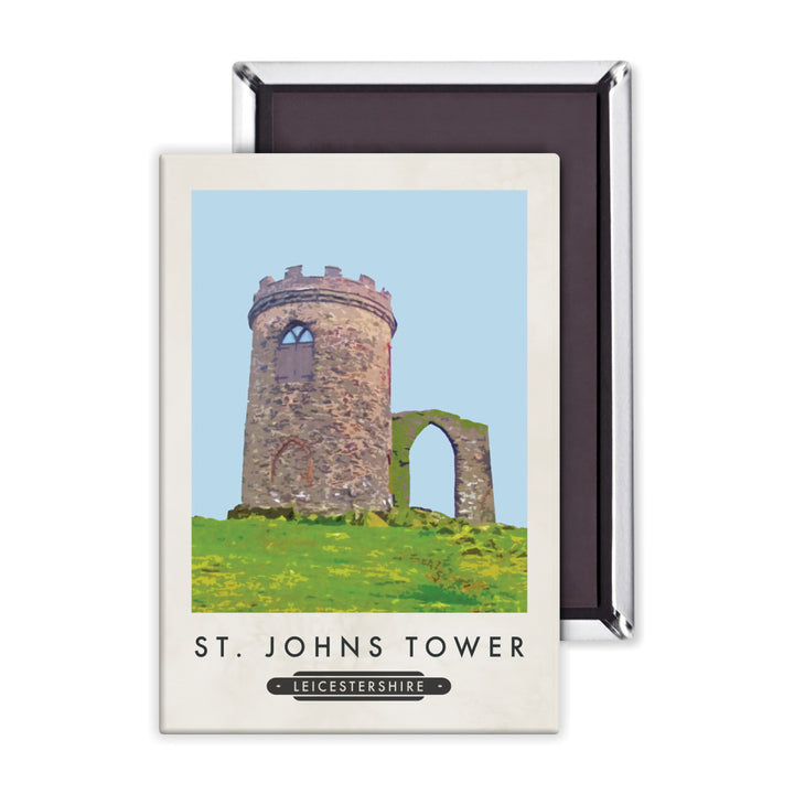 St Johns Tower, Leicestershire Magnet