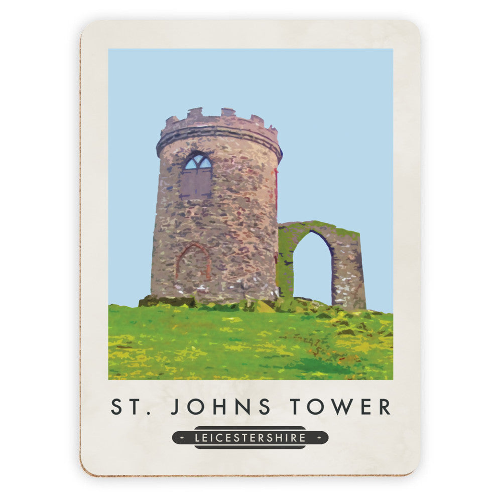 St Johns Tower, Leicestershire Placemat