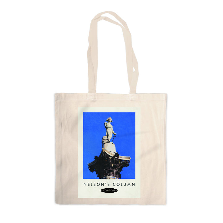 Nelsons Column, London Canvas Tote Bag