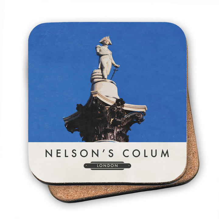 Nelsons Column, London MDF Coaster