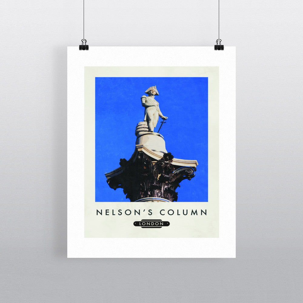 Nelsons Column, London 11x14 Print