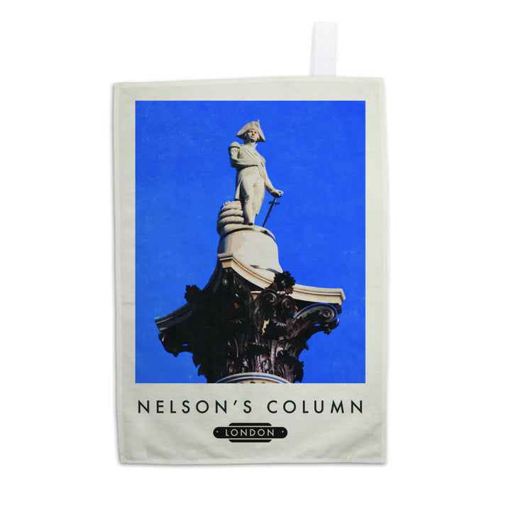 Nelsons Column, London Tea Towel
