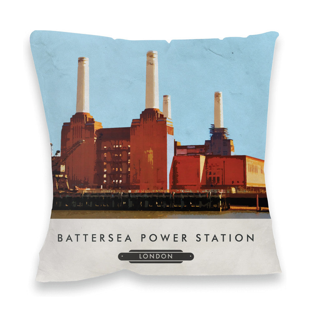Battersea Power Station, London Fibre Filled Cushion