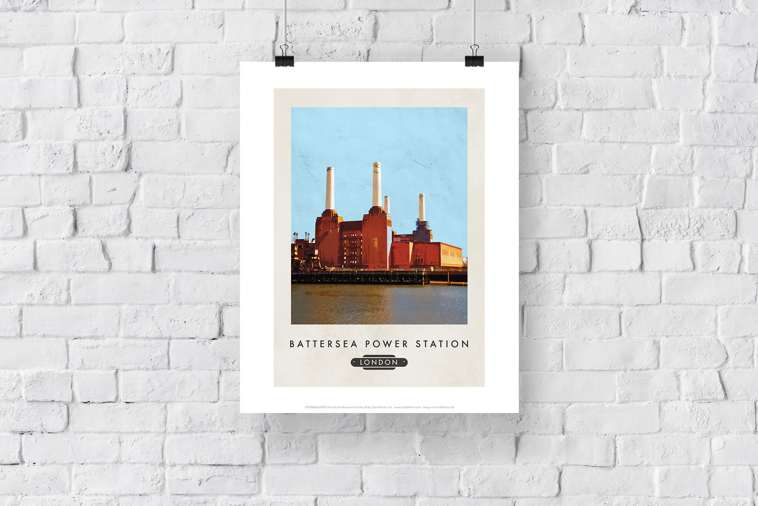 Battersea Power Station, London - Art Print