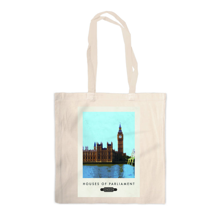 The Houses of Parliament, London Canvas Tote Bag