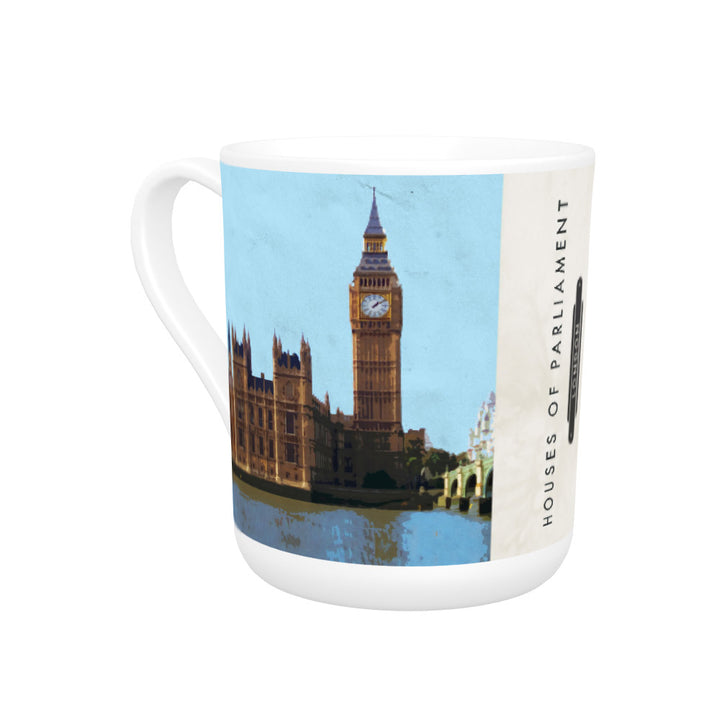 The Houses of Parliament, London Bone China Mug