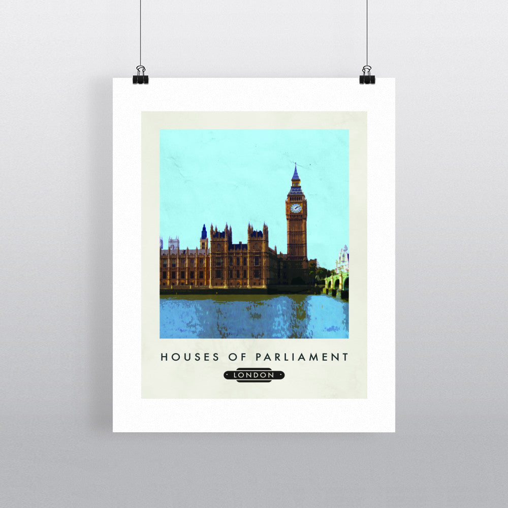The Houses of Parliament, London 11x14 Print