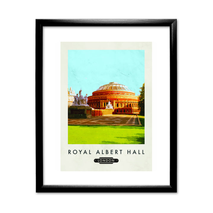 The Royal Albert Hall, London 11x14 Framed Print (Black)
