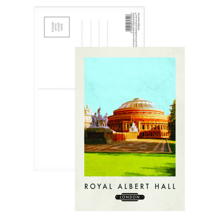 The Royal Albert Hall, London Postcard Pack