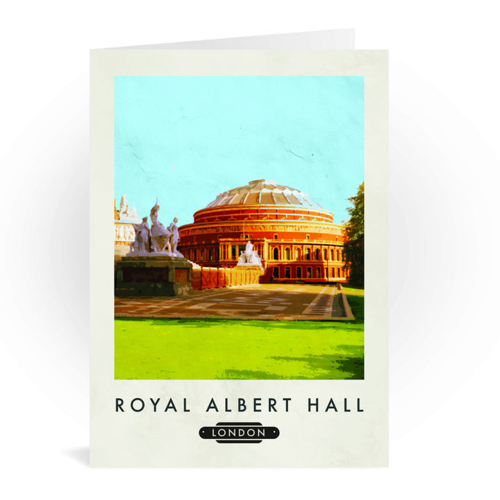 The Royal Albert Hall, London Greeting Card 7x5