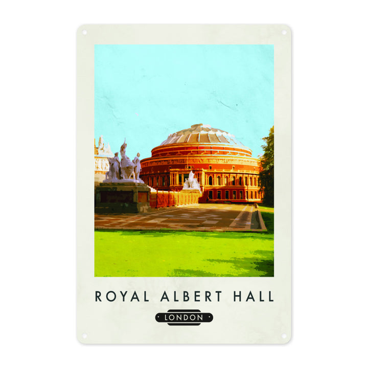 The Royal Albert Hall, London Metal Sign