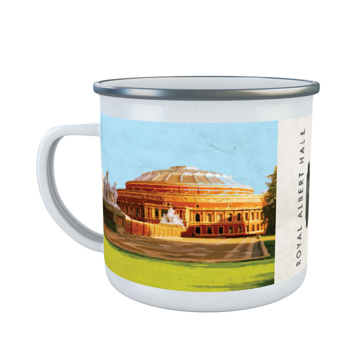 The Royal Albert Hall, London Enamel Mug