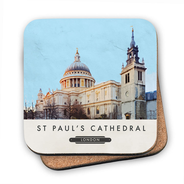 StPauls Cathedral, London MDF Coaster