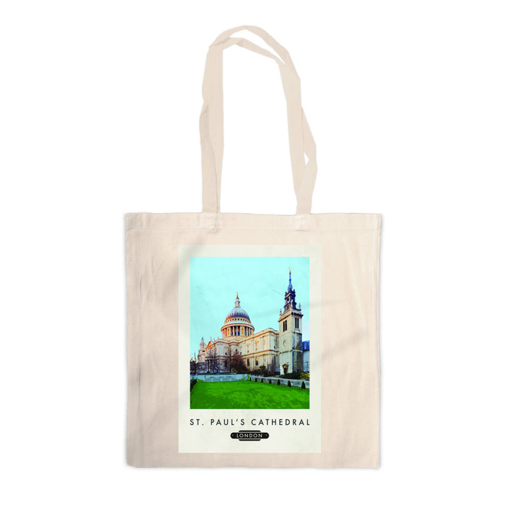 StPauls Cathedral, London Canvas Tote Bag