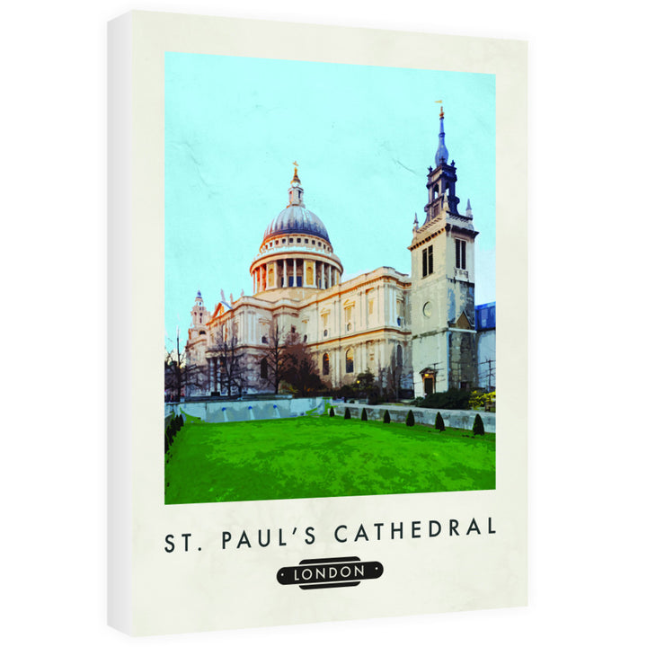 StPauls Cathedral, London 60cm x 80cm Canvas