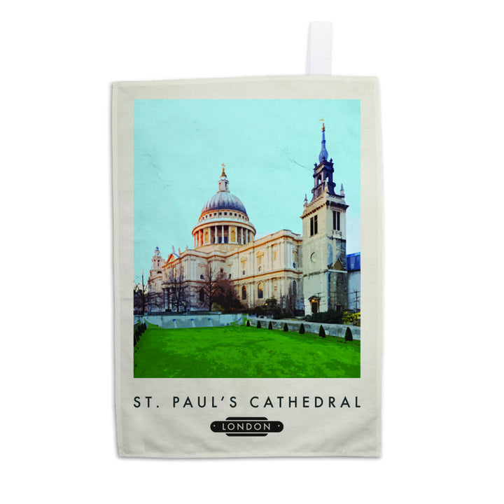 StPauls Cathedral, London Tea Towel