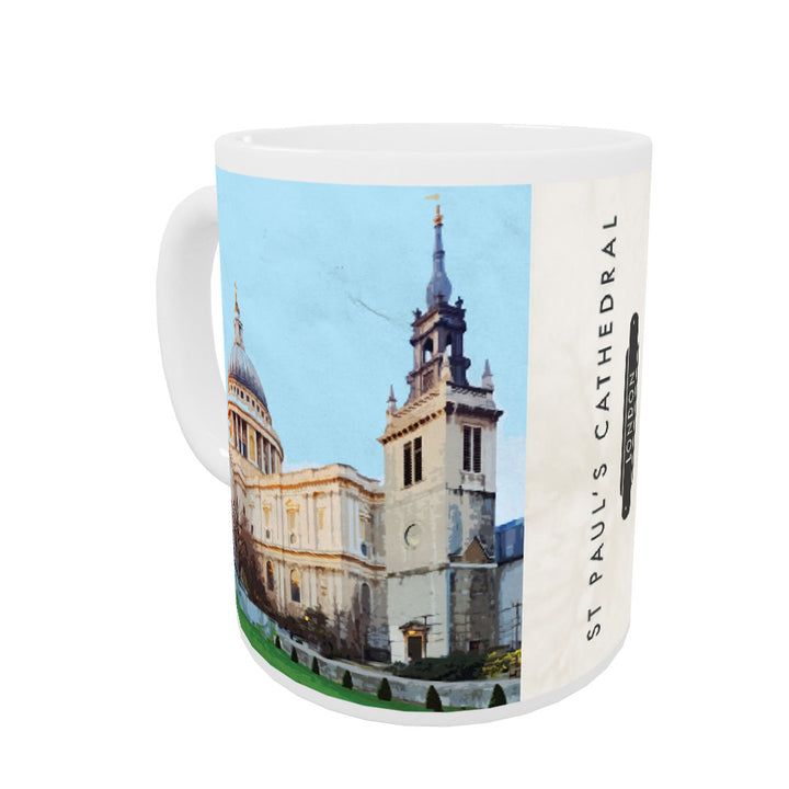 StPauls Cathedral, London Coloured Insert Mug