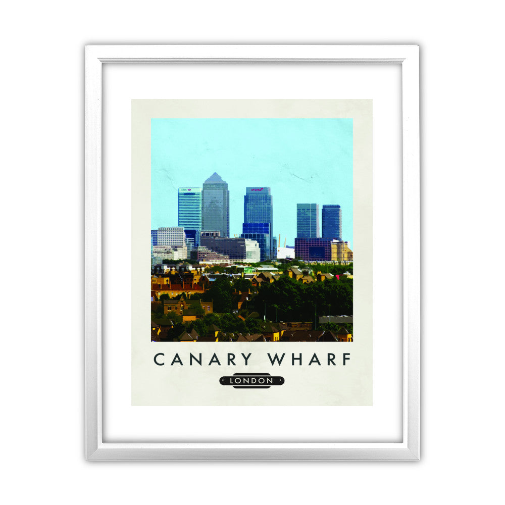 Canary Wharf, London - Art Print