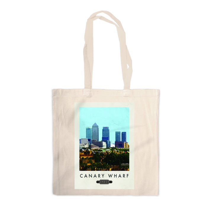 Canary Wharf, London Canvas Tote Bag