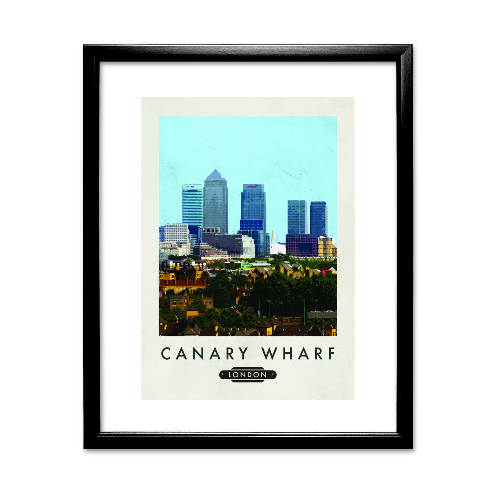Canary Wharf, London - Art Print