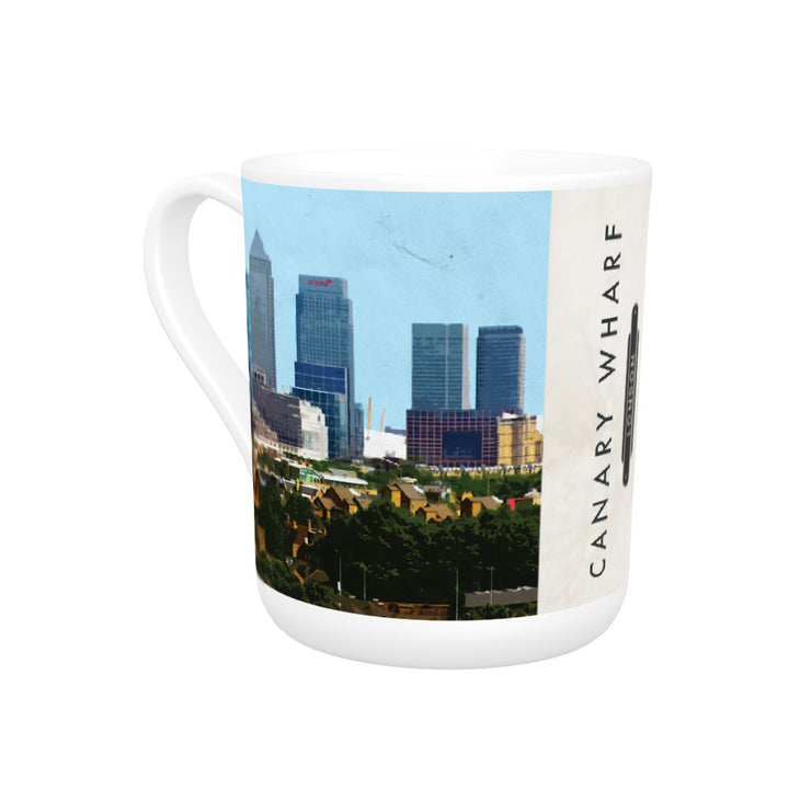 Canary Wharf, London Bone China Mug