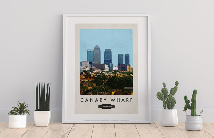 Canary Wharf, London - Art Print