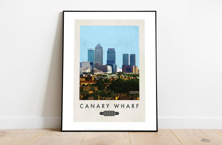 Canary Wharf, London - Art Print