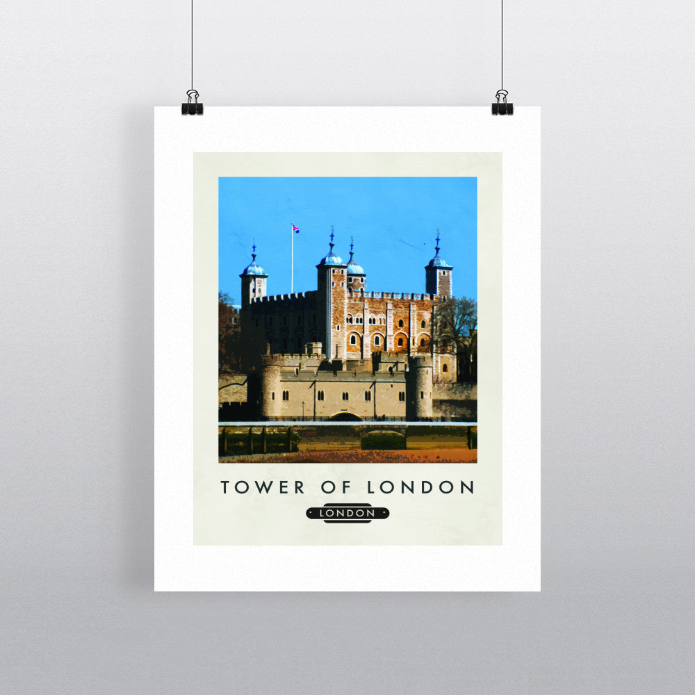 The Tower of London 90x120cm Fine Art Print