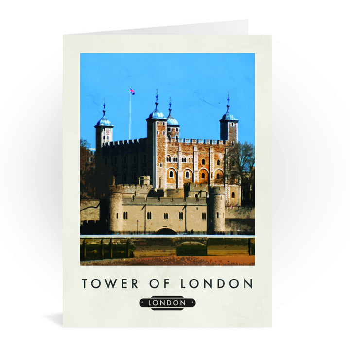 The Tower of London Greeting Card 7x5