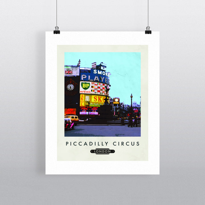 Piccadilly Circus, London 90x120cm Fine Art Print