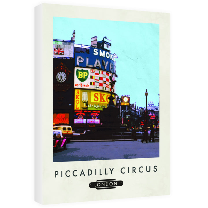 Piccadilly Circus, London 60cm x 80cm Canvas
