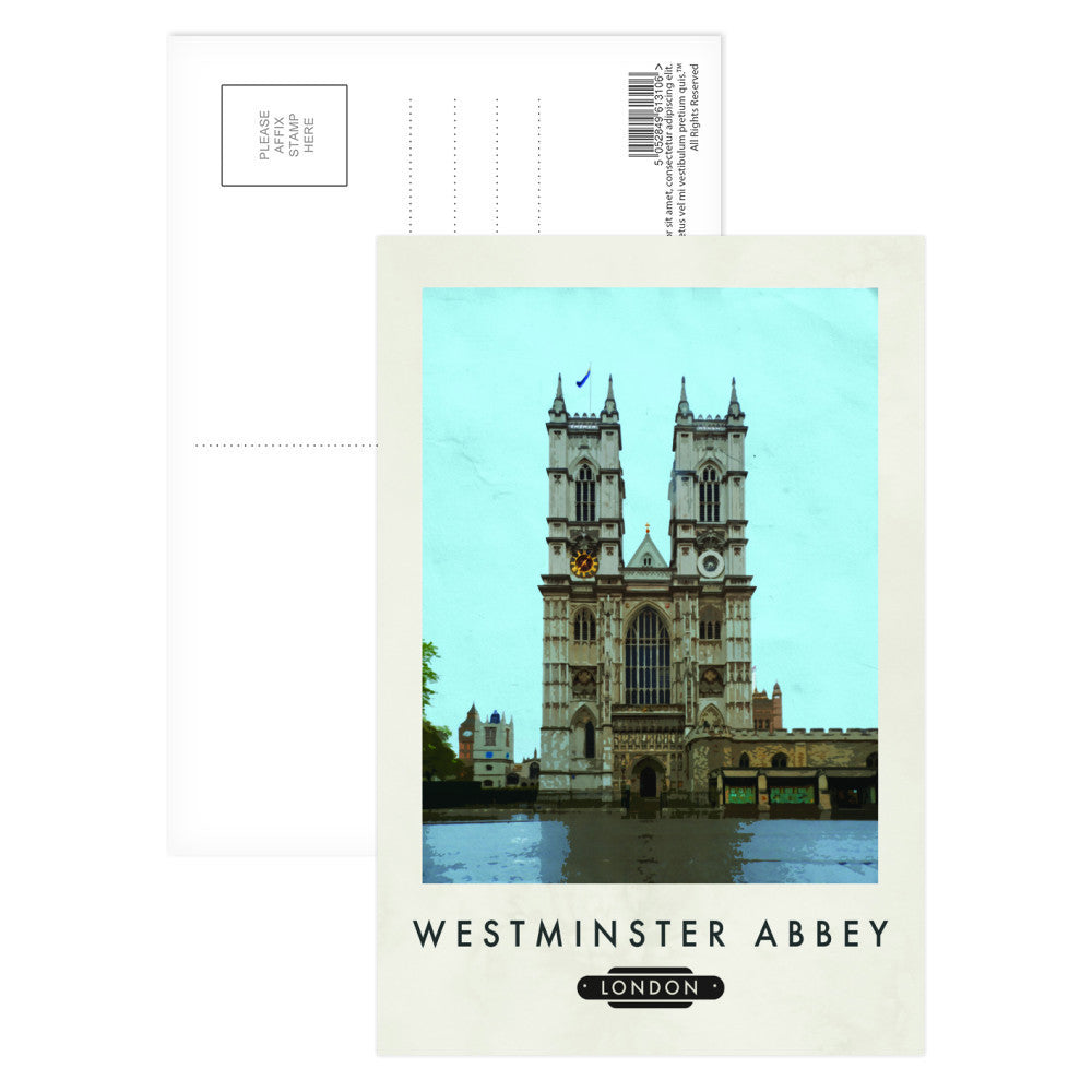 Westminster Abbey, London Postcard Pack