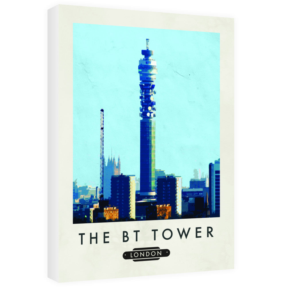 The BT Tower, London 60cm x 80cm Canvas